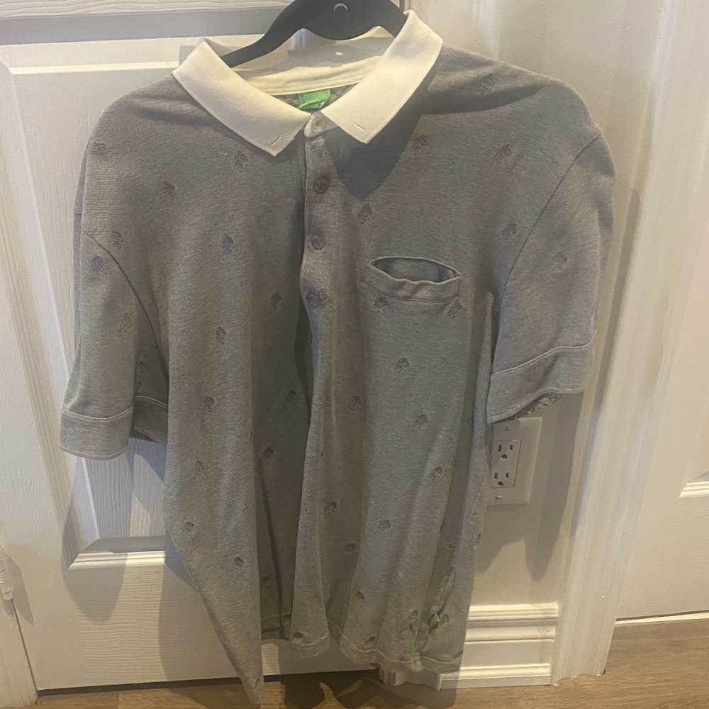 Like New Men's Boss Polo Shirt - Size Large